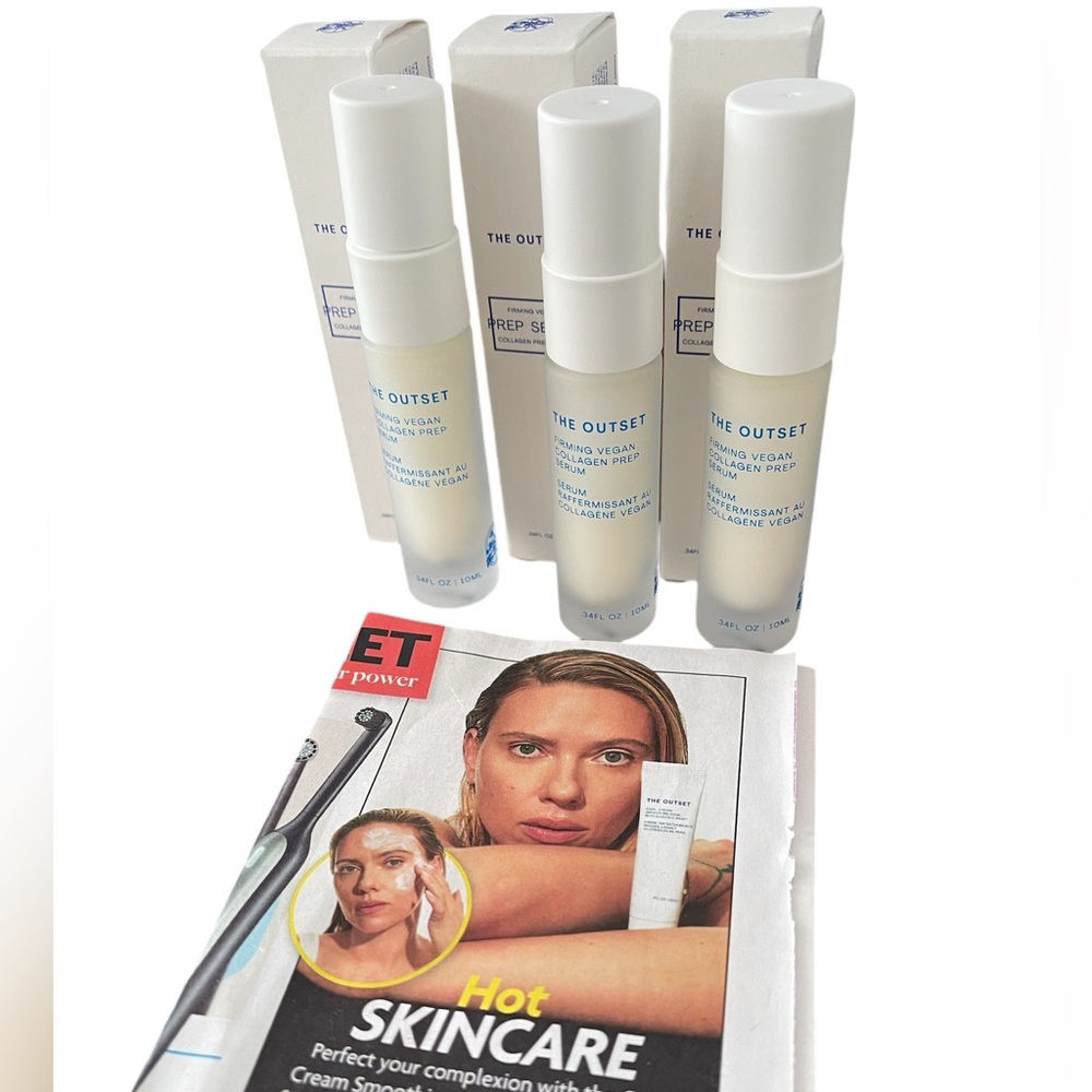 (3) The Outset from Scarlett Johansson Firming Vegan Collagen Prep Serums